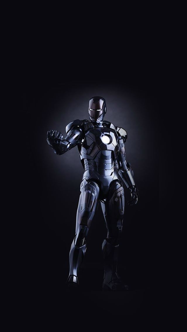 1080x1920 Ironman Dark Figure Hero Art Avengers -  iPhone 8 Wallpaper