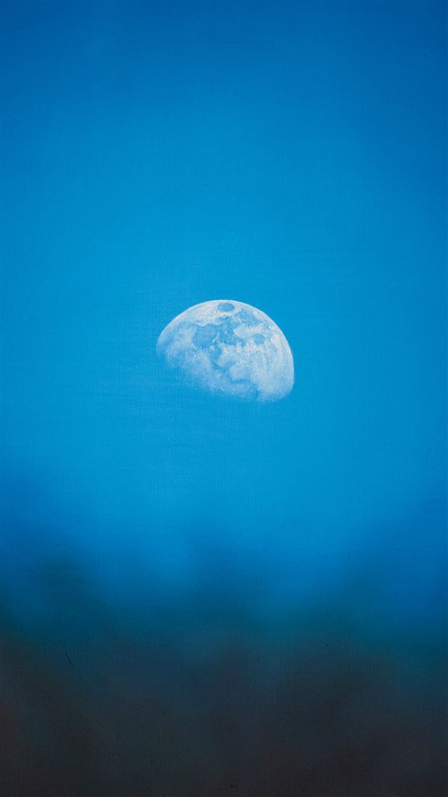 1080x1920 Moon Rise Day Nature Blue Dark Night - skyscape iPhone 8 Wallpaper