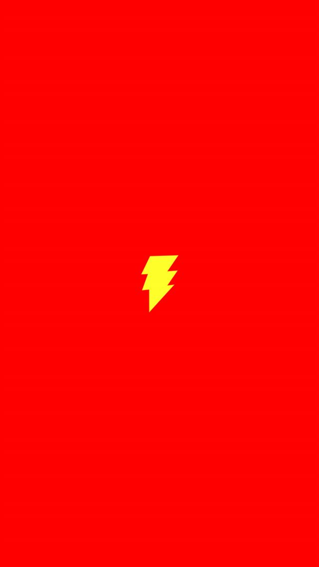 1080x1920 Flash Comic Hero Minimal Red Art Logo - comic iPhone 8 Wallpaper