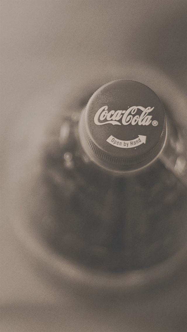 640x1136 CocaCola Bottle Capsule Art - photography iPhone 8 Wallpaper