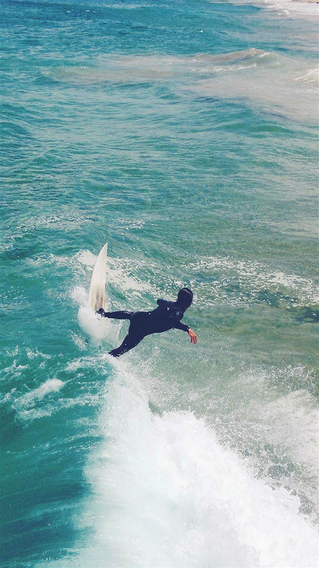 1080x1920 Summer Ocean Beach Surf Girl Nature Blue - ocean iPhone 8 Wallpaper
