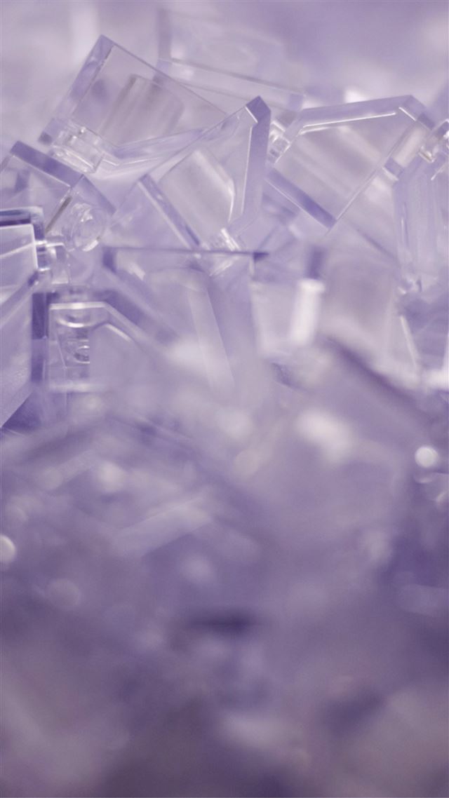 1080x1920 Abstract 3D Purple Cubes Bokeh - 3d iPhone 8 Wallpaper