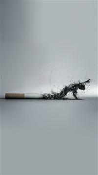 Harmful Smoking Dying Crawl Art wallpaper