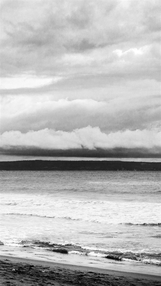 1080x1920 Beach Shore Storm Clouds - skyscape iPhone 8 Wallpaper