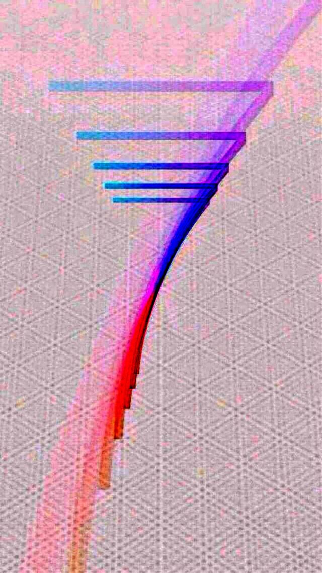 1080x1920 Abstract Seven Grid Wall Pattern Art - texture iPhone 8 Wallpaper