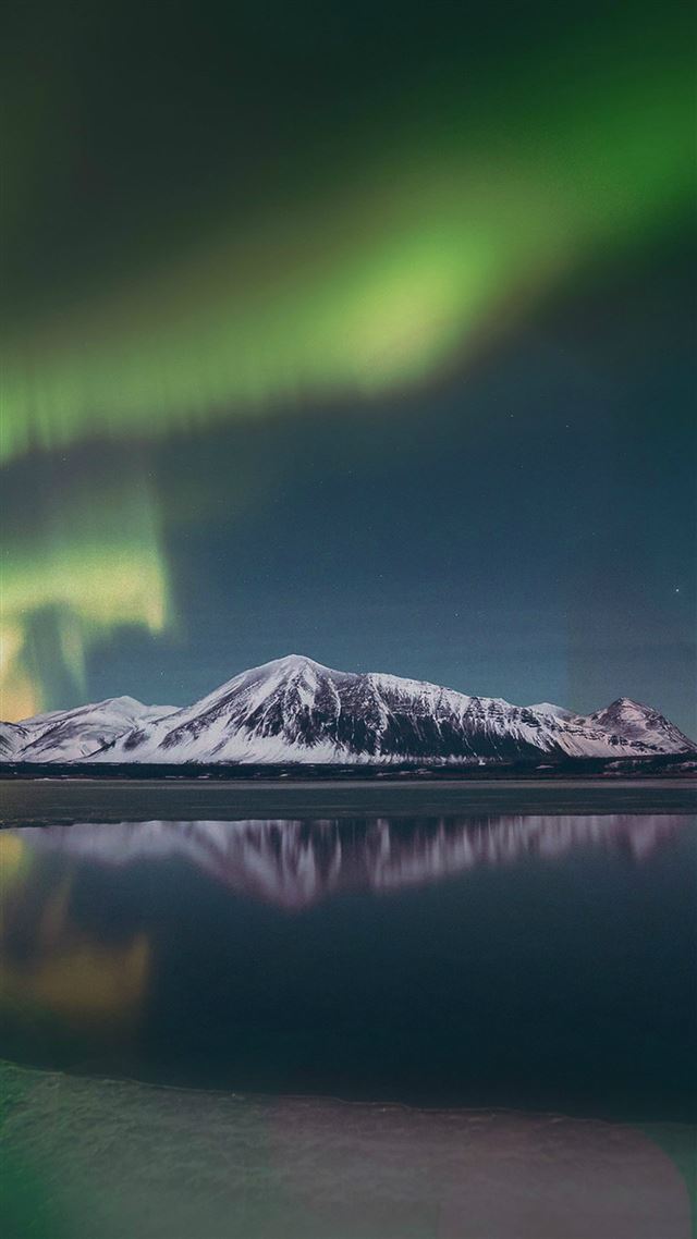 1080x1920 Aurora Night Sky Green Bokeh Instagram Art Nature - night iPhone 8 Wallpaper