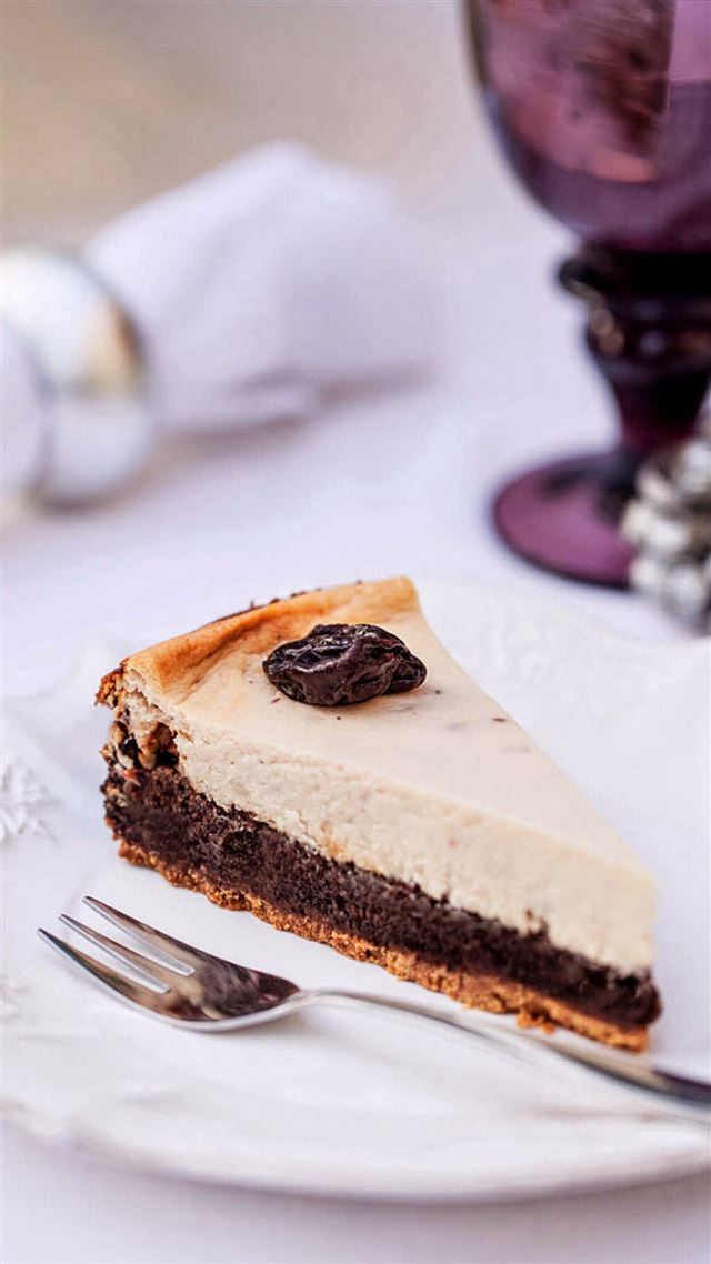 1080x1920 Delicious Chocolate Desert - spoon iPhone 8 Wallpaper