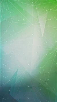 Abstract Triangles Dots Green iPhone 6(s)~8(s) wallpaper
