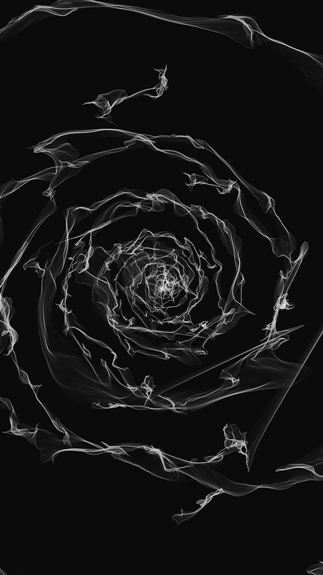 1080x1920 Spiral Dark Digital Art Pattern - digital iPhone 8 Wallpaper