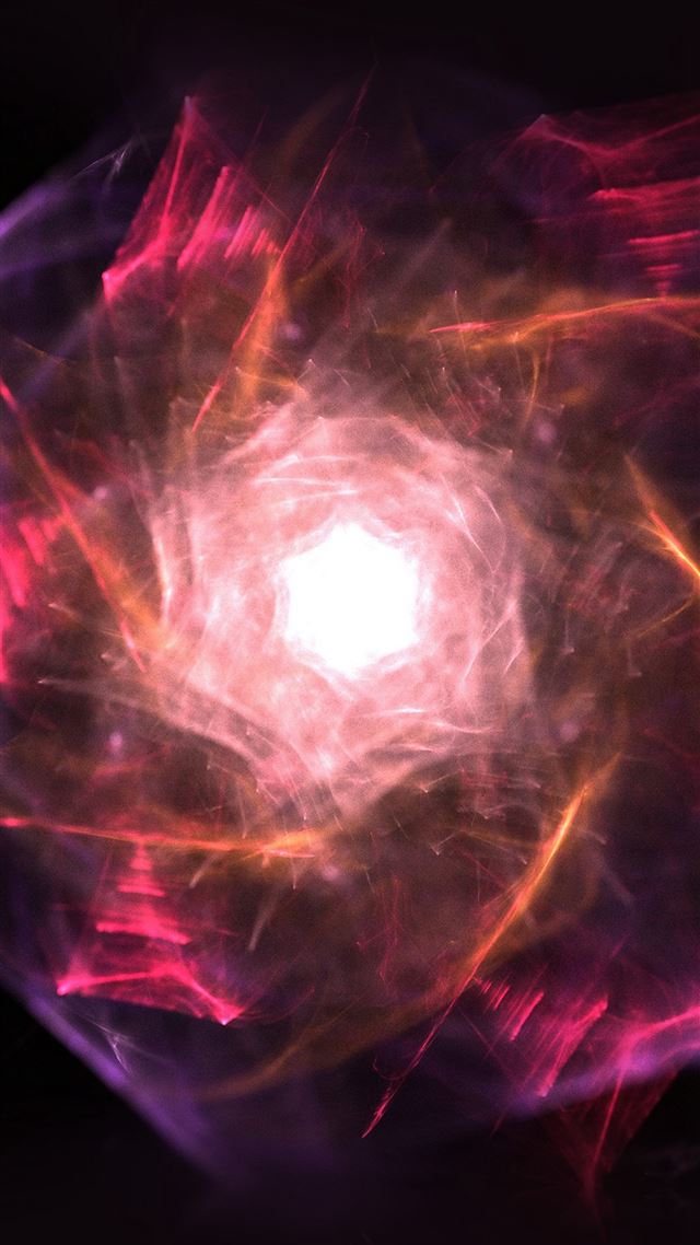 1080x1920 Abstract Flower Red Orange Dark Hex Art Pattern - orange iPhone 8 Wallpaper