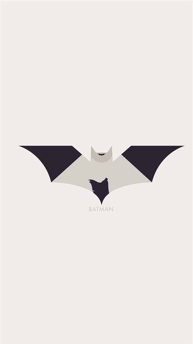 1080x1920 Art Batman Minimal Logo Illust - minimal iPhone 8 Wallpaper