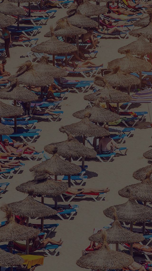 1080x1920 Spain Beach People Nature Dark Sea Summer - people iPhone 8 Wallpaper