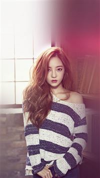 Goo Ha Ra Kpop Girl Music Flare Red wallpaper