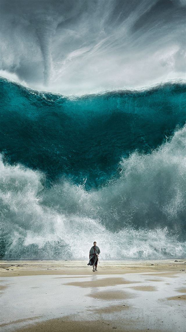1080x1920 Wave Sea Art Film Illust - background iPhone 8 Wallpaper
