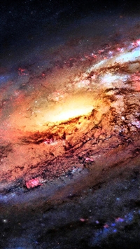 Space Flight Sky Stars wallpaper