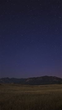 Night Sky Star Shine Nature Fall wallpaper