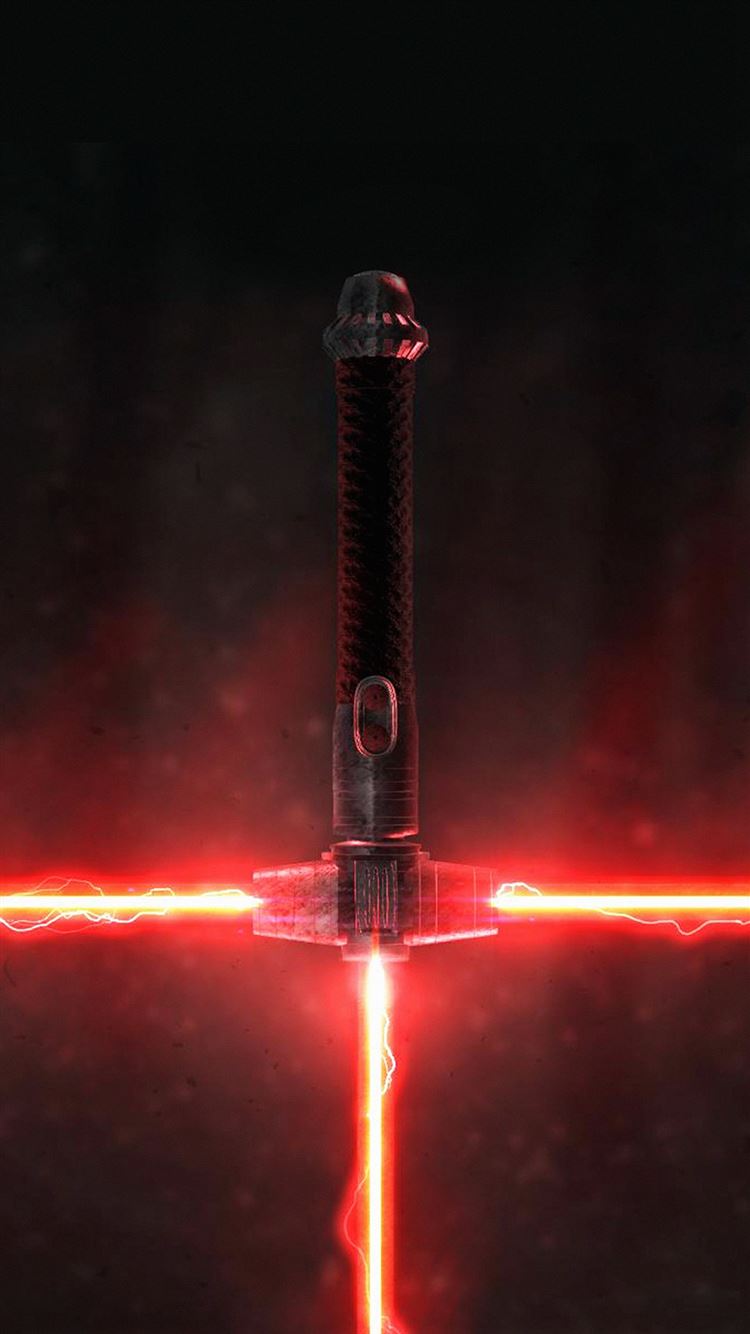 Lightsaber Red Starwars Art Film Iphone 8 Wallpapers Free Download