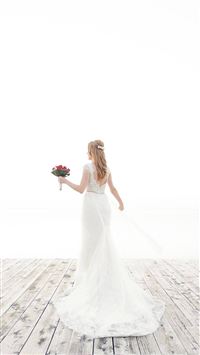 Beautiful Wedding Dress Photography wallpaper