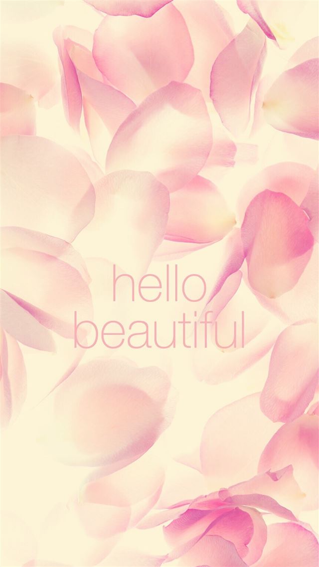 1080x1920 Hello Beautiful Flower Prints - beautiful iPhone 8 Wallpaper