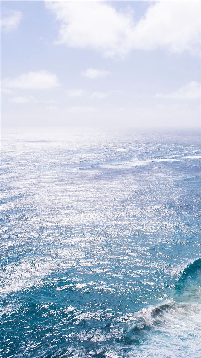 1080x1920 Nature Sea Blue Wave Ocean - ripple iPhone 8 Wallpaper