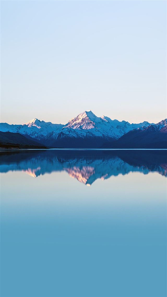 1080x1920 Mountain Lake Beautiful Nature Blue Sky - sunny iPhone 8 Wallpaper