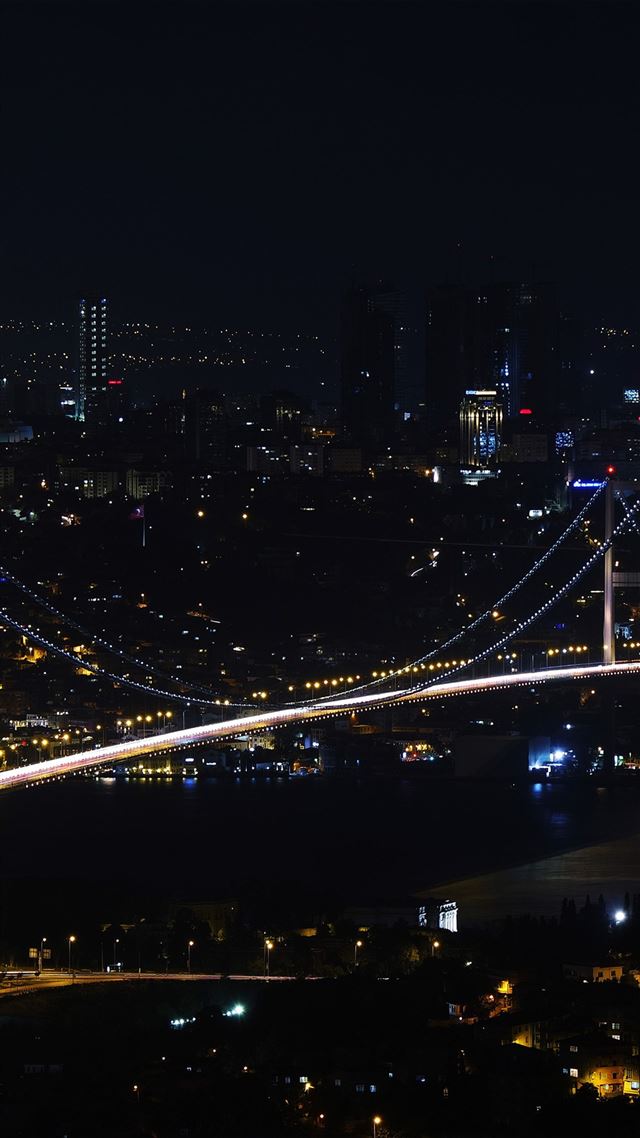 1080x1920 City View Dark Night - night iPhone 8 Wallpaper
