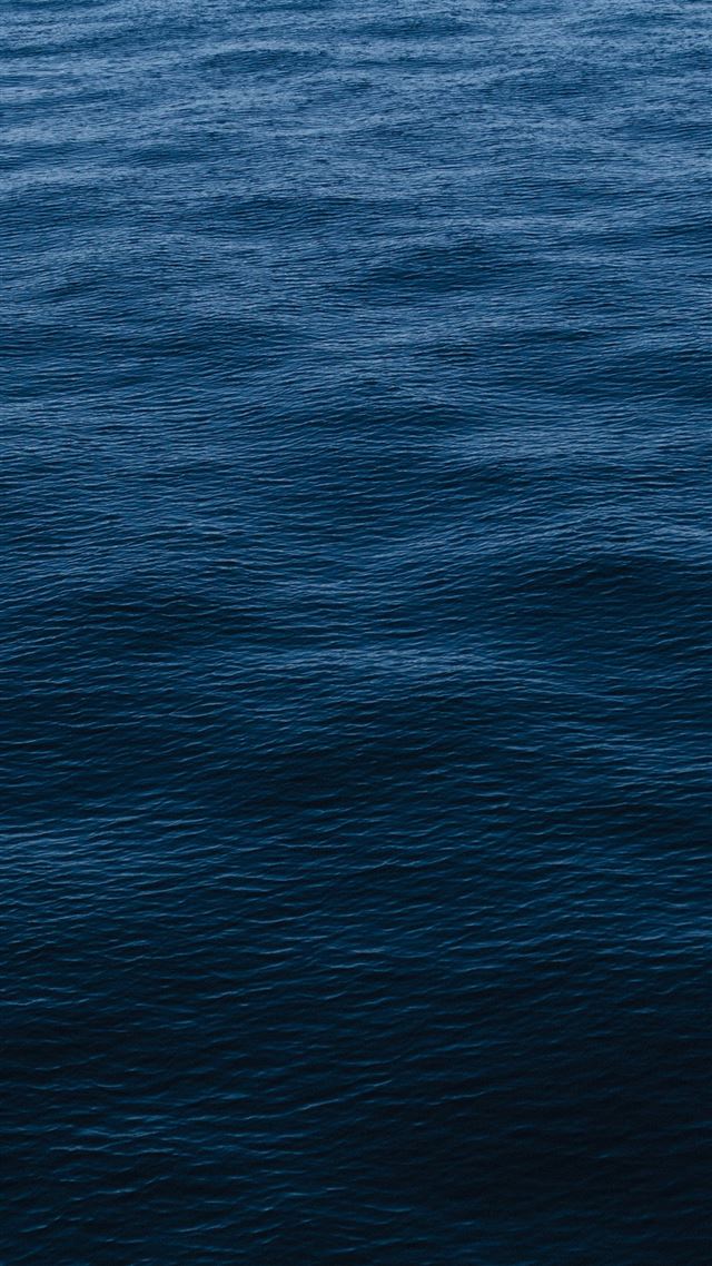 1080x1920 Wave Dark Ocean Sea Blue Pattern - dark (black) iPhone 8 Wallpaper