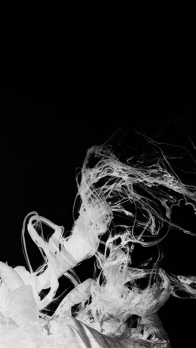 1080x1920 Smoke Art White Fire - drawn iPhone 8 Wallpaper