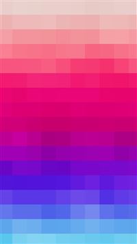 Rainbow Blue Mosaic Color Pattern iPhone 6(s)~8(s) wallpaper