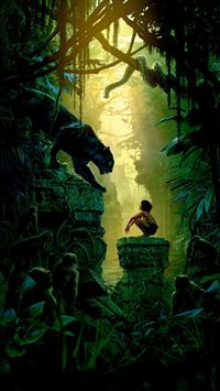Art Film Nature Junglebook Animal iPhone 6(s)~8(s) wallpaper