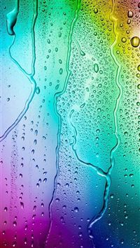 Rainy Wet Glass Dew Abstract wallpaper
