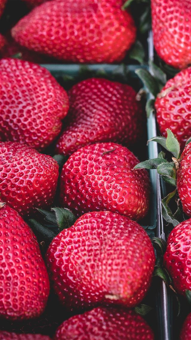 1080x1920 Strawberry Red Fruit Nature Spring - spring iPhone 8 Wallpaper