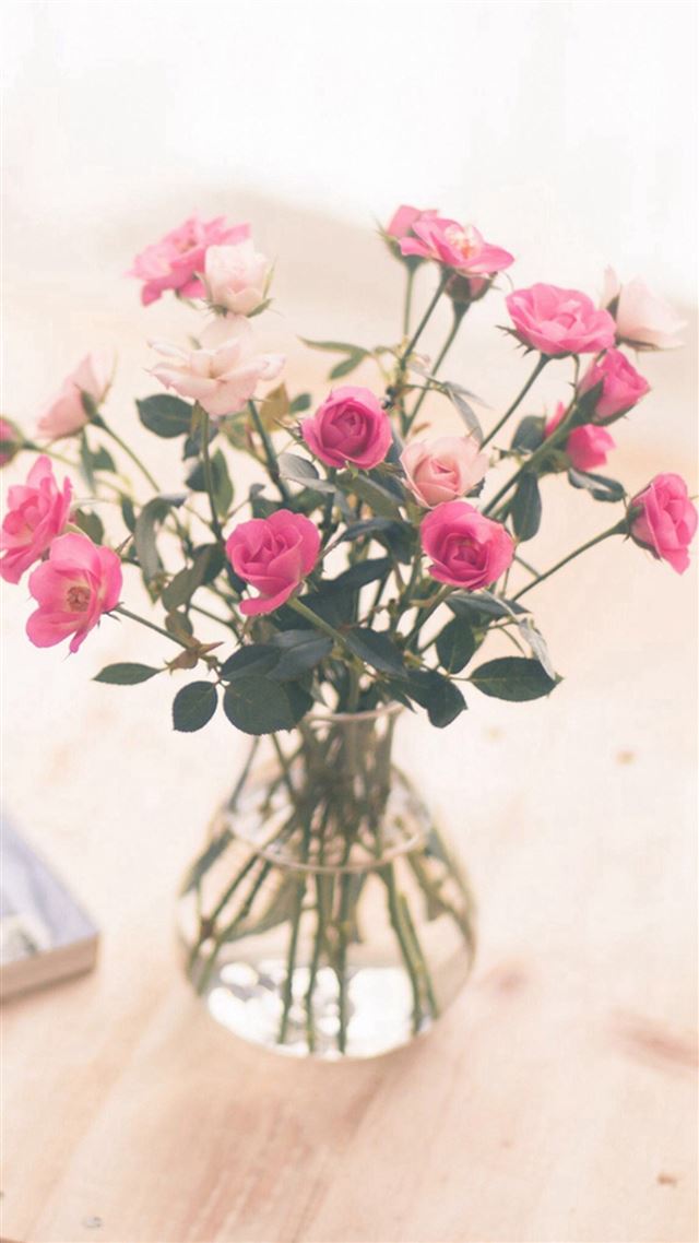 1080x1920 Nature Beautiful Flower Bouquet Vase - decoration iPhone 8 Wallpaper