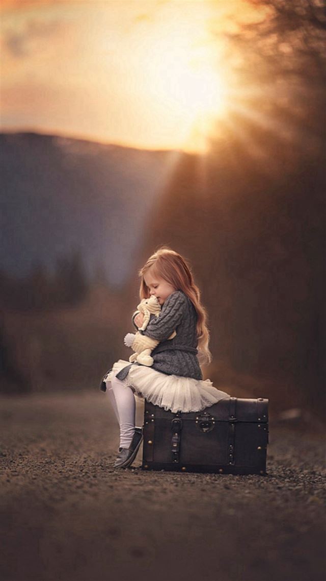 1080x1920 Long Hair Cute Girl Sunshine Beside Portrait - lovely iPhone 8 Wallpaper