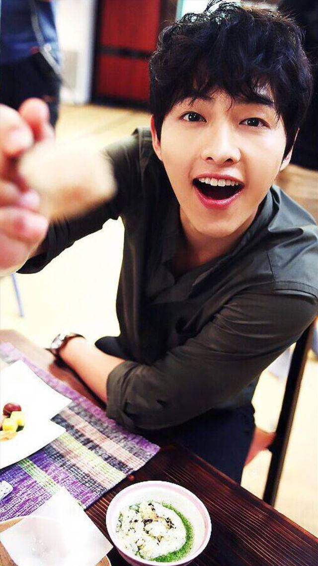 1080x1920 Jung ki Song Cute Handsome Star - orange iPhone 8 Wallpaper