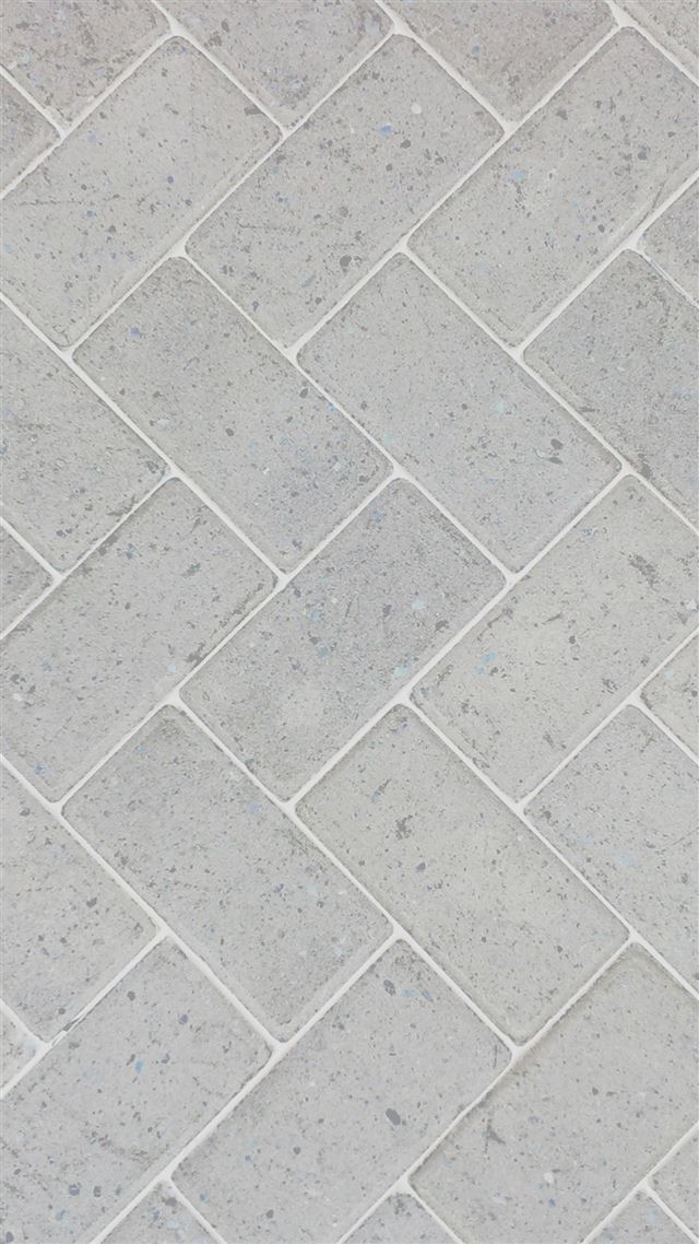 1080x1920 Brick Road White Patterns - texture iPhone 8 Wallpaper