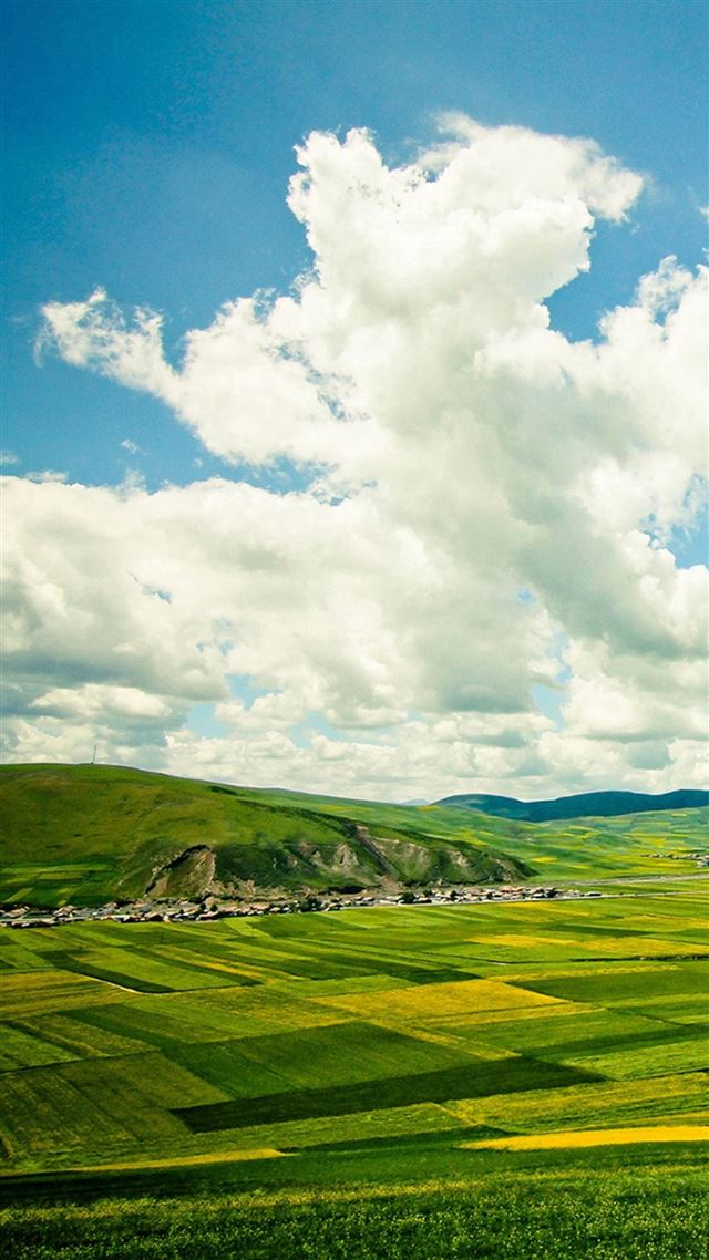 1080x1920 Clouds Hill Terraces - hill iPhone 8 Wallpaper
