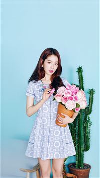 Kpop Park Shinhye Flower Photoshoot Girl wallpaper