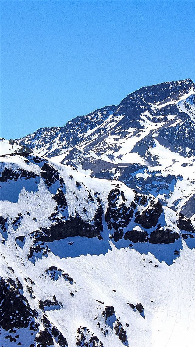 1080x1920 White Snow Blue Mountain Winter - winter iPhone 8 Wallpaper