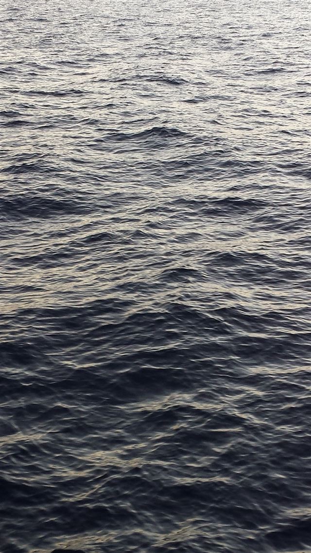 1080x1920 Sea Ocean Wave Dark Blue Nature - dark (black) iPhone 8 Wallpaper
