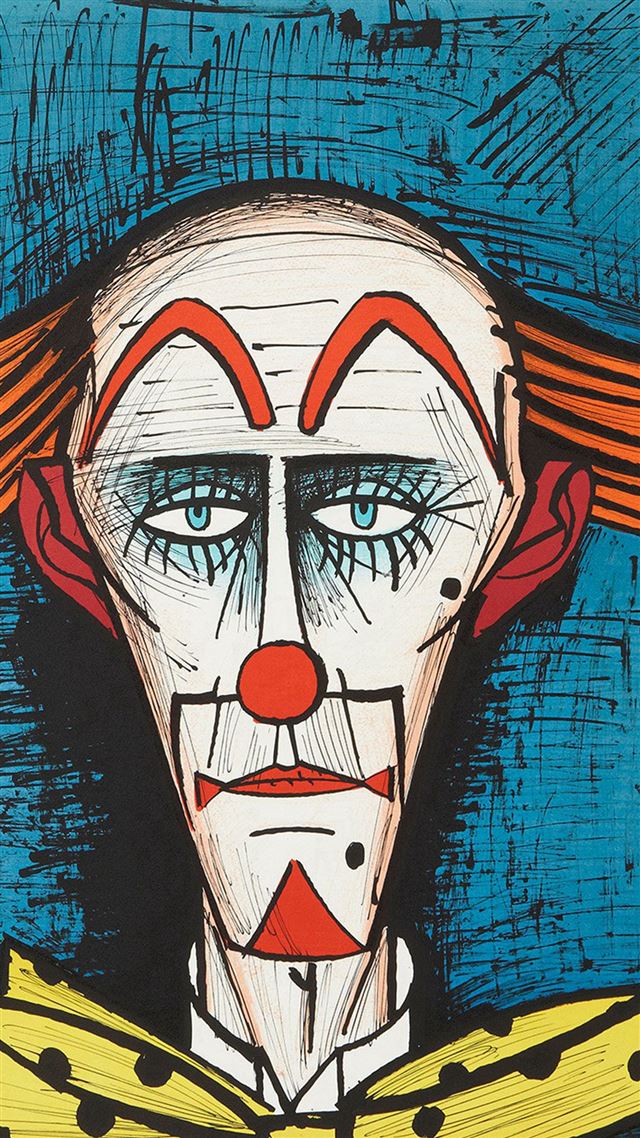 1080x1920 Bernard Buffet Classic Paint Art Illustration - famous iPhone 8 Wallpaper
