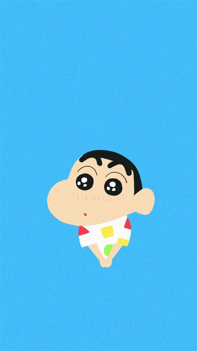 1080x1920 Crayon Shin Chan Shy Cute Lovely - yellow iPhone 8 Wallpaper