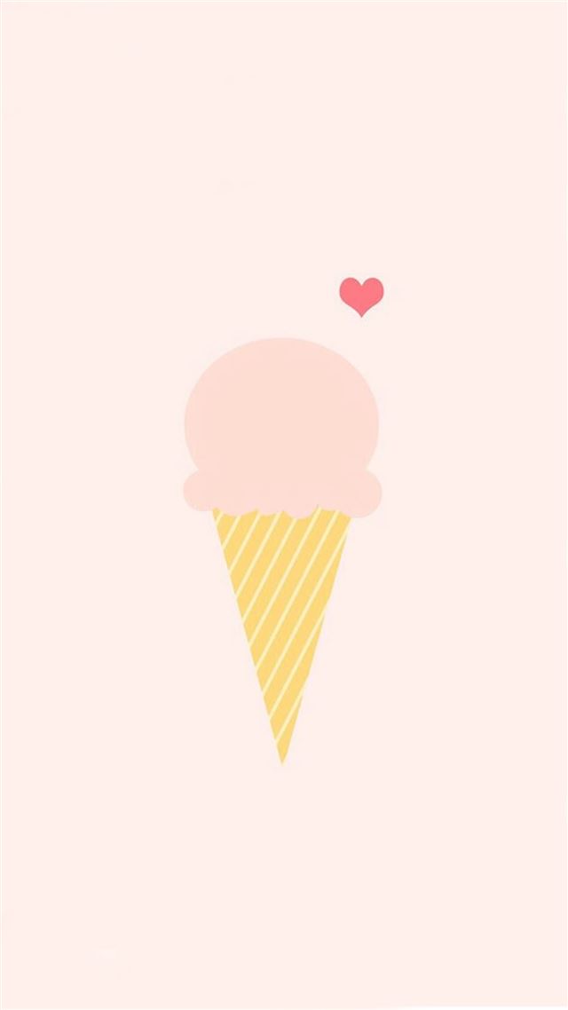 1080x1920 Ice Cream Love Pink Illustration - anime iPhone 8 Wallpaper