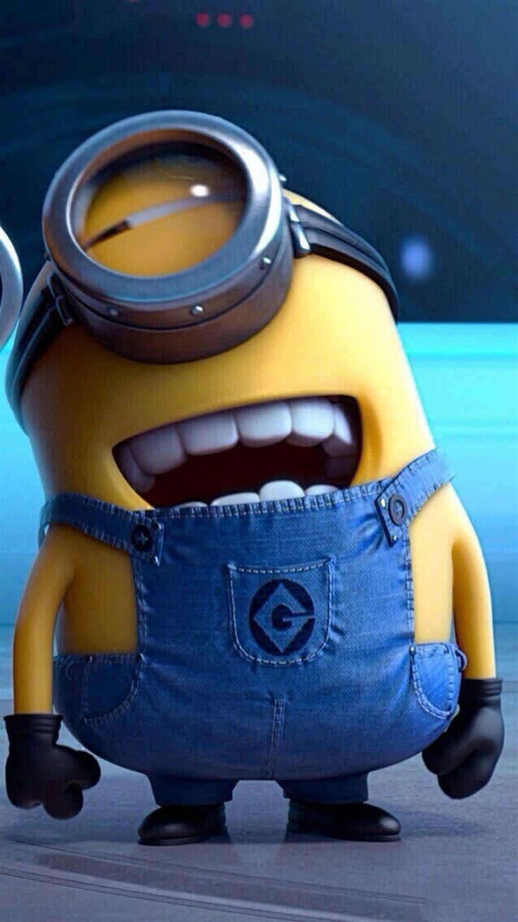 Funny Movie Cartoon Minion iPhone 8 Wallpapers Free Download