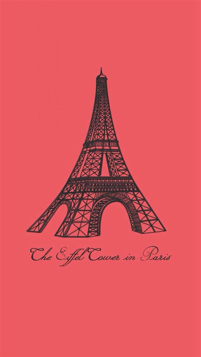 1080x1920 Eiffel Tower In Paris Painting Art - painting iPhone 8 Wallpaper