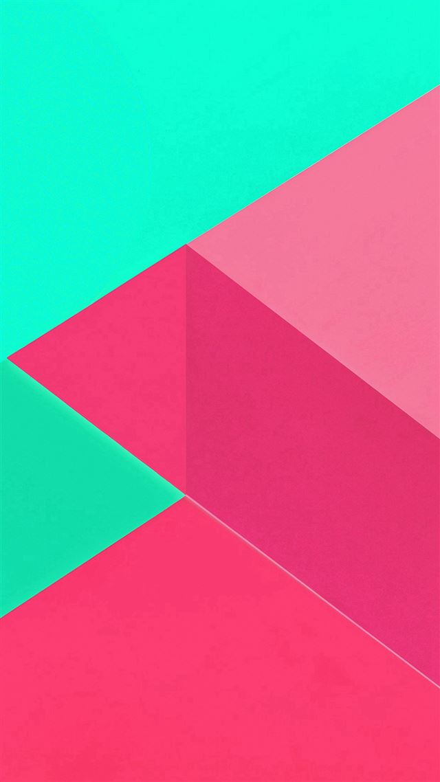 1080x1920 Android Marshmallow New Green Pink Pattern - aesthetic iPhone 8 Wallpaper