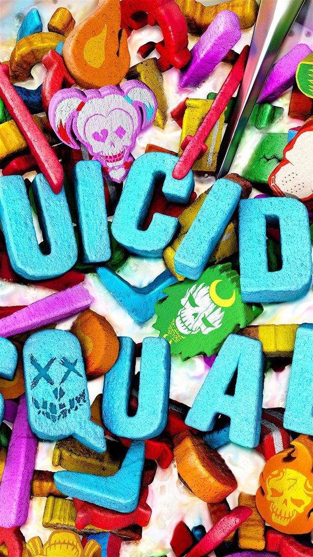 1080x1920 Suicide Squad Corn Meal Food Art Illustration - suicide squad iPhone 8 Wallpaper
