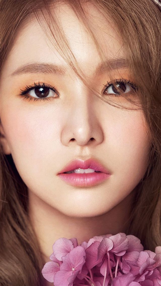 1080x1920 Kpop Girl Flower Cute Pink Red - cute iPhone 8 Wallpaper
