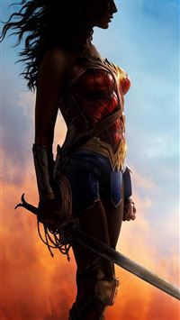 Wonder Woman Art Poster Hero Art Illustration wallpaper
