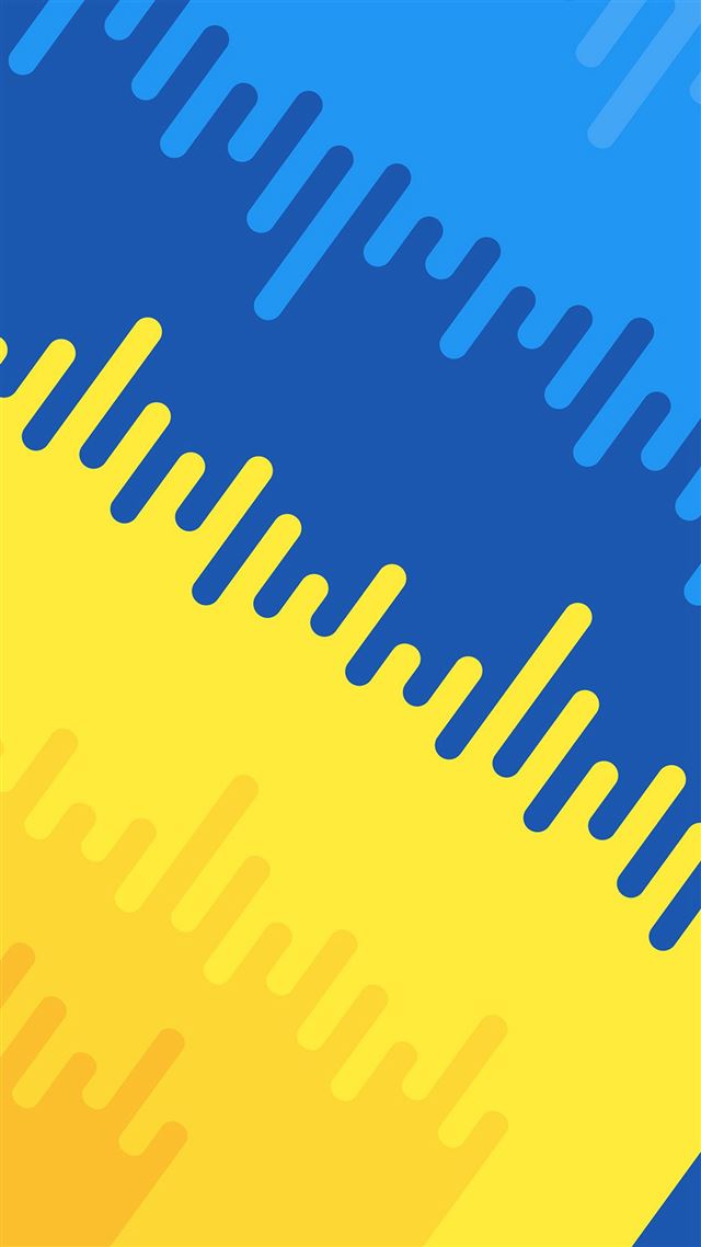 1080x1920 Abstract Blue Yellow Art Pattern - colors iPhone 8 Wallpaper
